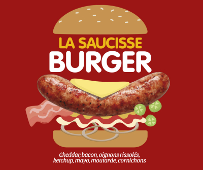 Saucisse Burger Saucisse Burger