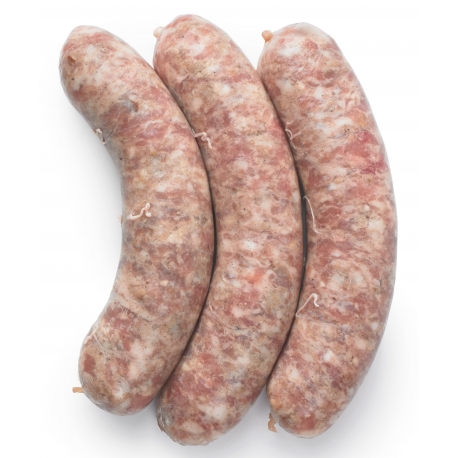 Saucisse Médiévale (lardons et oignons rissolés)