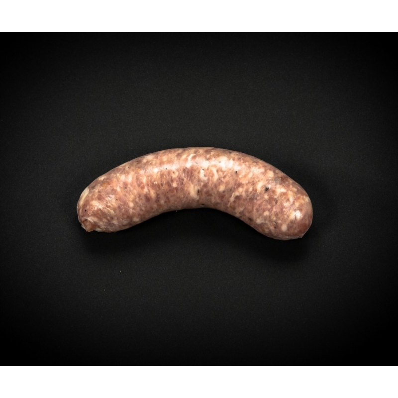 Saucisse Médiévale (lardons et oignons rissolés) - Charcuterie Le Lavandier