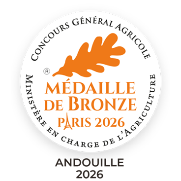 Médaille de bronze Andouille 2026 Salon de l'agriculture